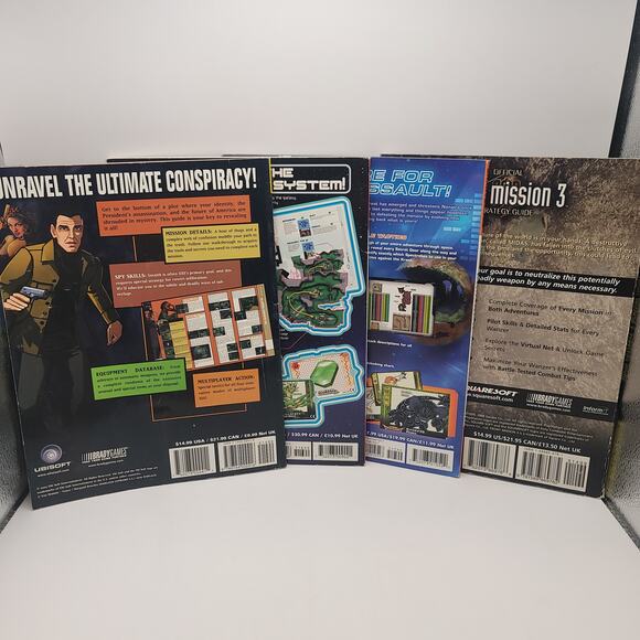 Brady Games Lot of 4 Guides XIII Front Mission 3 Spectrobes Beyond the Portal - Picture 2 of 15